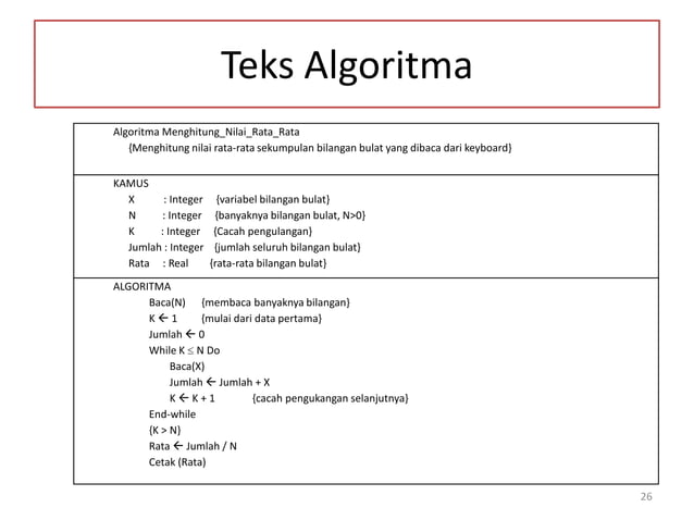 Materi 2. pengertian dasar algoritma | PPT