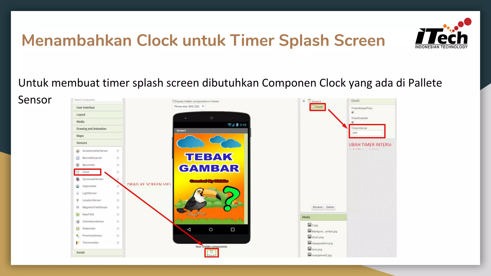 Materi 2.2 membuat splash screen atau cover dan screen di app inventor ...