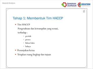 Hazard Analysis and Critical Control Points (HACCP) | PDF