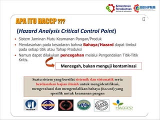 Hazard Analysis and Critical Control Points (HACCP) | PDF