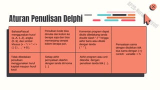 Comprehensive Introduction to Delphi Programming Language and Its ...