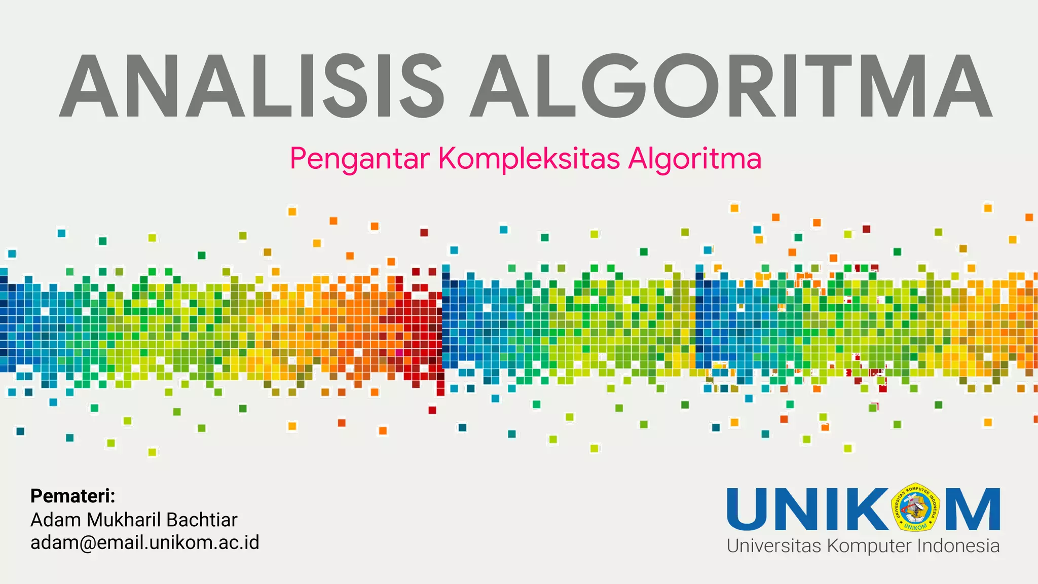 ANALISIS ALGORITMA | PPT