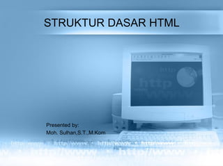 HTML-STRUKTUR | PPT