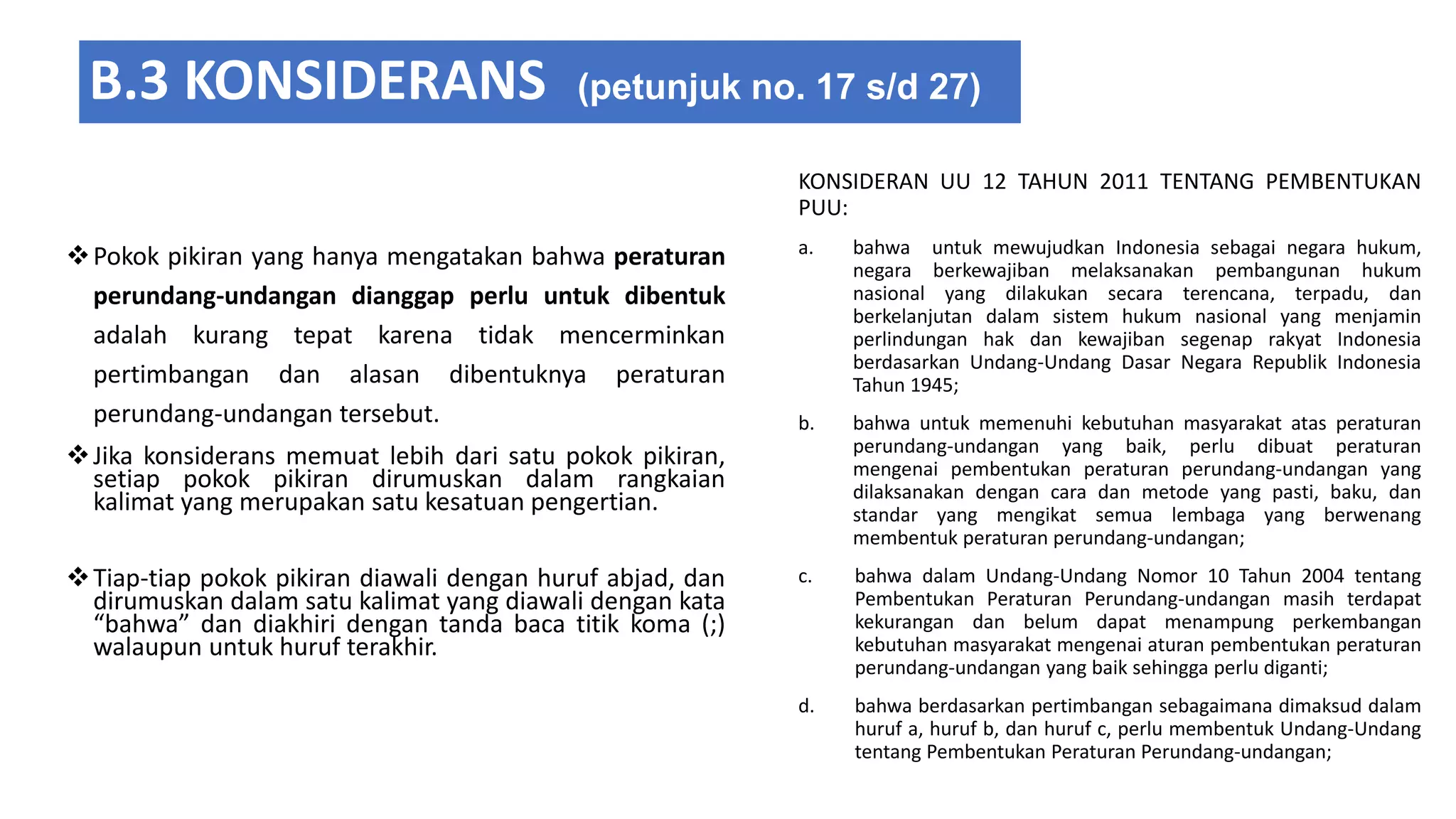 Materi 234 10 Teknik Penyusunan Peraturan Perundang Undangan Bagian I