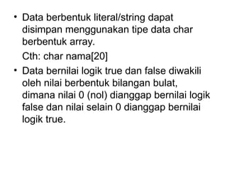 Panduan Lengkap Elemen Dasar dan Tipe Data dalam Bahasa Pemrograman C++ ...