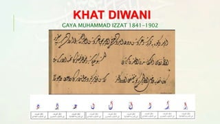 Khat Style Rizwan Materi 2 Isep Misbah_Ragam Gaya dan MAzhab Kaligrafi_Khat.pptx