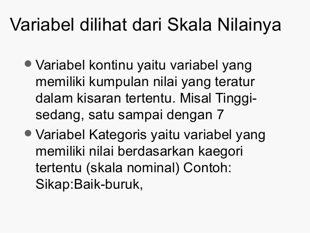 Materi 2 # masalah, variabel dan paradigma penelitian 