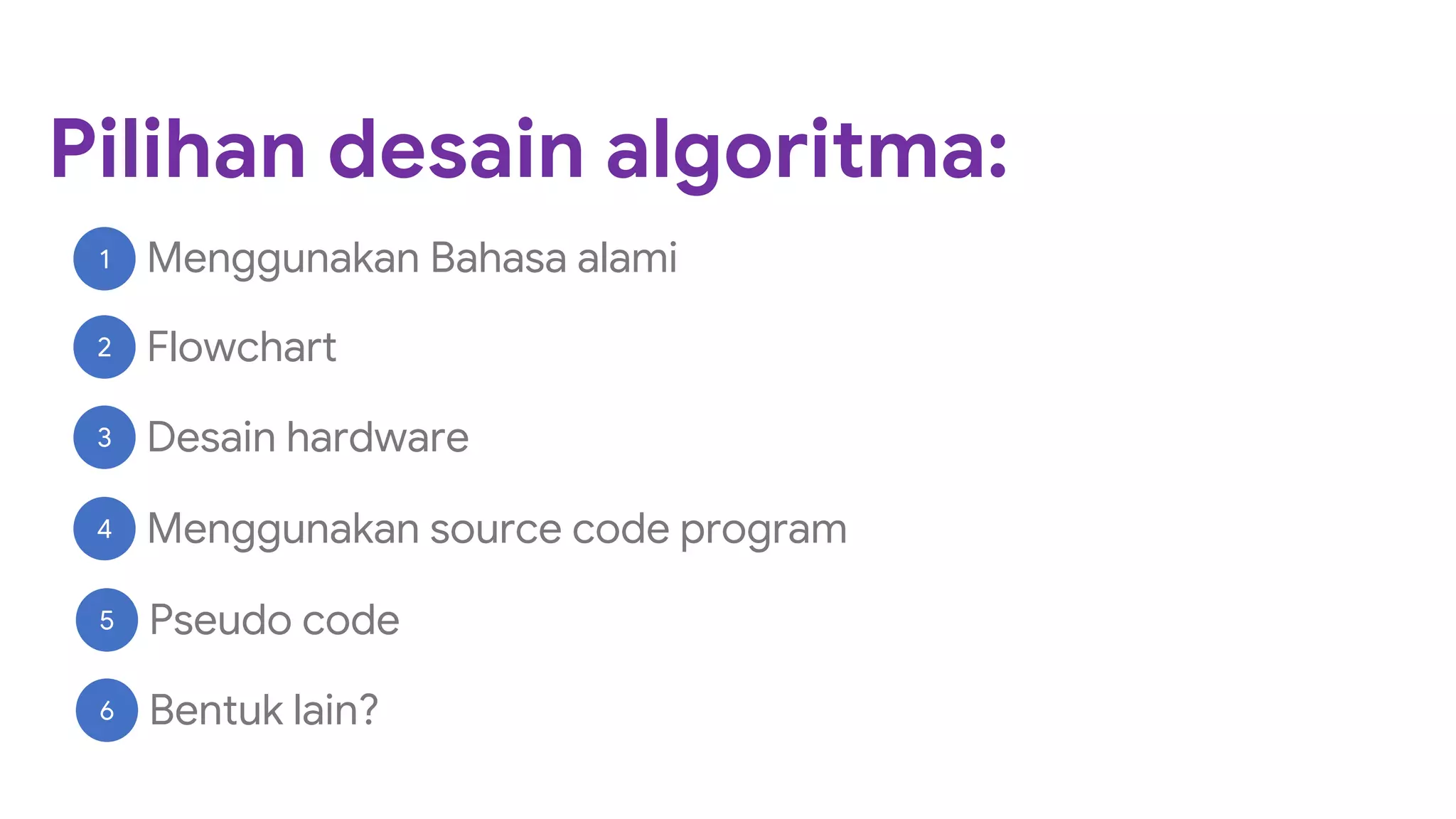 Analisis Algoritma - Langkah Desain Algoritma | PPT