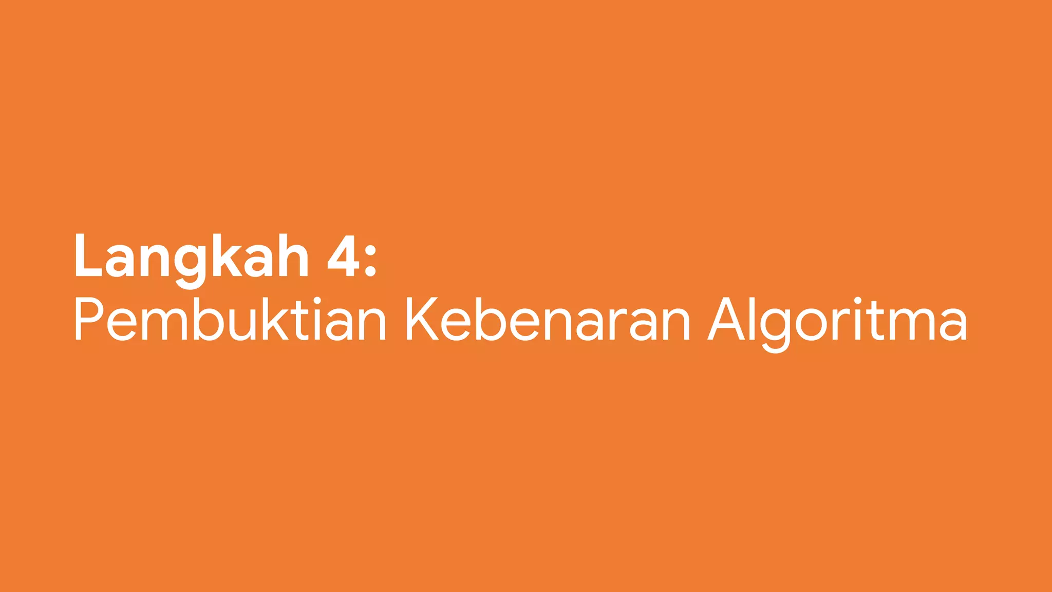 Analisis Algoritma - Langkah Desain Algoritma | PPT