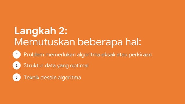 Analisis Algoritma - Langkah Desain Algoritma | PPT