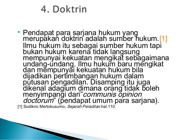 Sumber Hukum Sumber Hukum