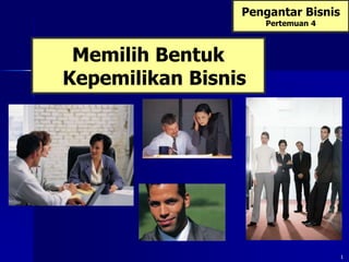 Pengertian Kepemilikan Bisnis dan Bisnis Kecil: Panduan Lengkap