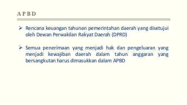 Perencanaan Dan Penganggaran Keuangan Pemerintah