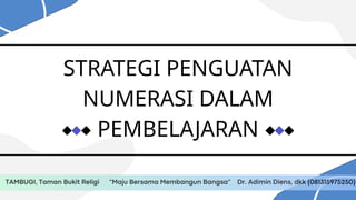Litnum Score Definition PENGEMBANGAN STRATEGI LITNUM SMP FIX.pptx