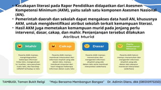 Litnum Score Definition PENGEMBANGAN STRATEGI LITNUM SMP FIX.pptx