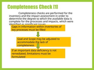Comprehensive Interpretation and Validation Methods in Life Cycle ...