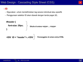 Cascading Style Sheets for Web Development | PDF