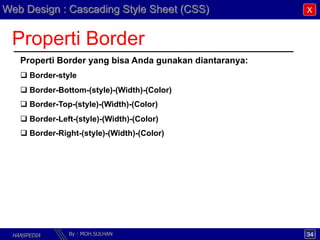 Cascading Style Sheets for Web Development | PDF