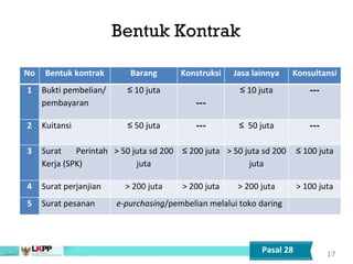 Materi 6 Persiapan Pengadaan barang dan jasa | PDF
