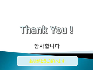 깜사합니다
ありがとうございます
 