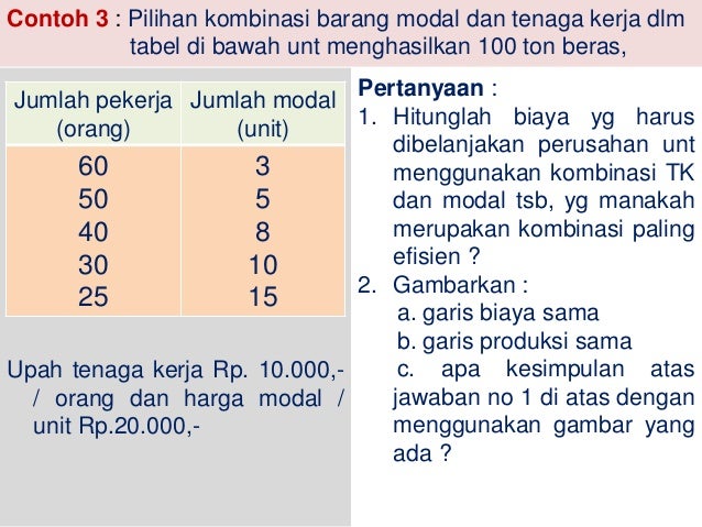 Materi 8 Perilaku Produsen