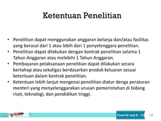 Materi 9 Pengadaan Khusus pada pengadaan barang dan jasa pemerintah | PDF