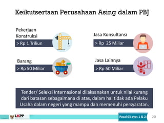 Materi 9 Pengadaan Khusus pada pengadaan barang dan jasa pemerintah | PDF