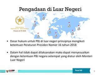 Materi 9 Pengadaan Khusus pada pengadaan barang dan jasa pemerintah | PDF