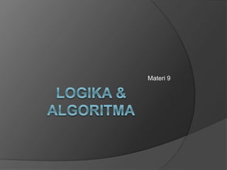 materi9 perulangan (looping).ppt