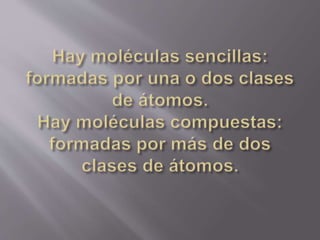 Materia.moléculas.átomos.energía.ciclo  