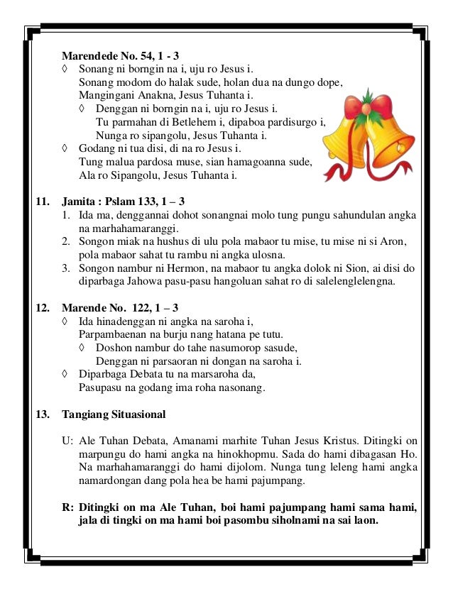 20 Trend Terbaru Lirik Lagu Natal Batak Sonang Ni Borngin Nai Inspiratif Galeri