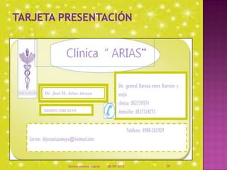 08/09/2013Sammy Moreno Duarte 19
 