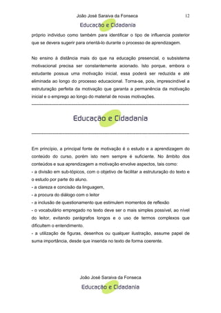 material didatico para educacao a distancia