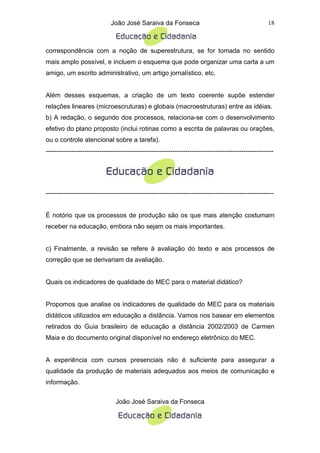 material didatico para educacao a distancia