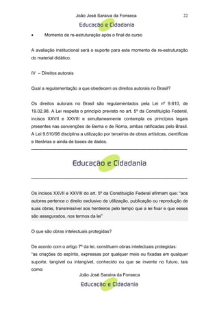 material didatico para educacao a distancia