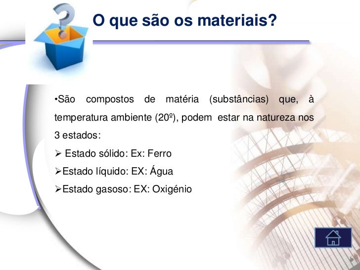 Materiais Materiais