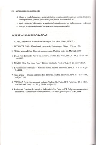 Materiais de construção   volume 2 - bauer - 5ª edição