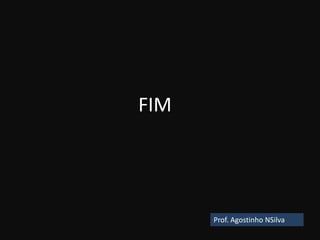 FIM
Prof. Agostinho NSilva
 