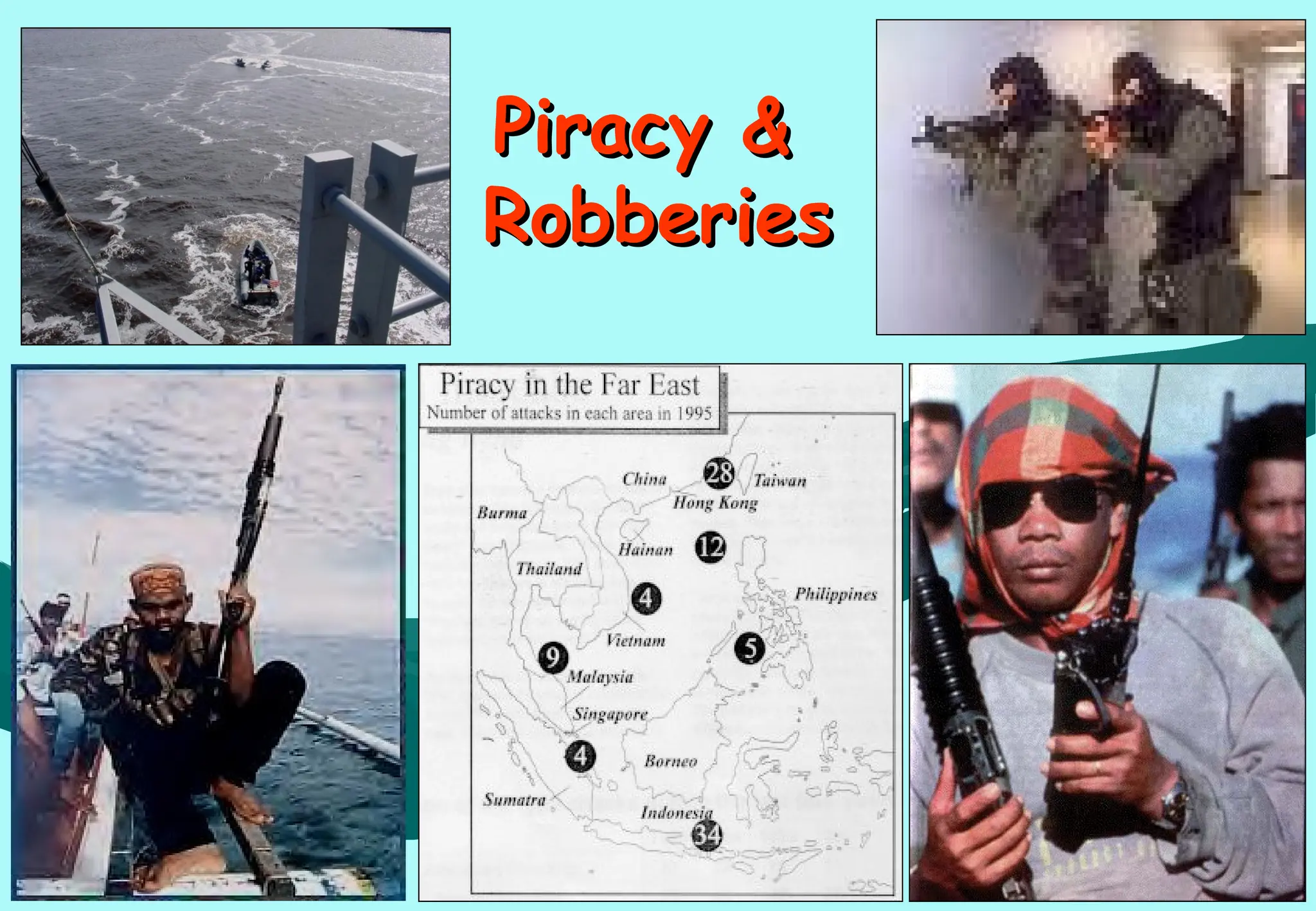Piracy &
Piracy &
Robberies
Robberies
 
