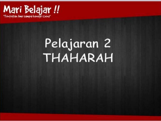 Fiqih Kelas 1
