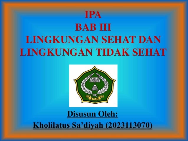 IPA Kelas 3