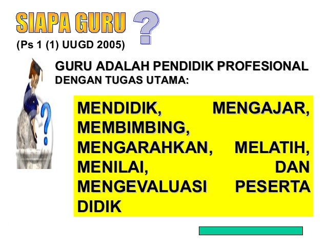 Materi Ajar Profesi Kependidikan