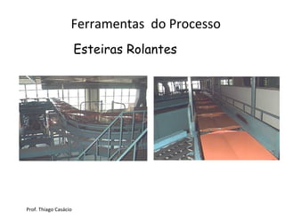 Esteiras Rolantes
Ferramentas do Processo
Prof. Thiago Casácio
 