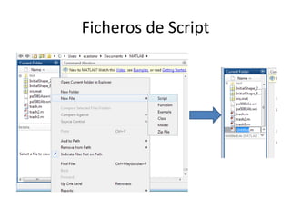 Ficheros de Script
 