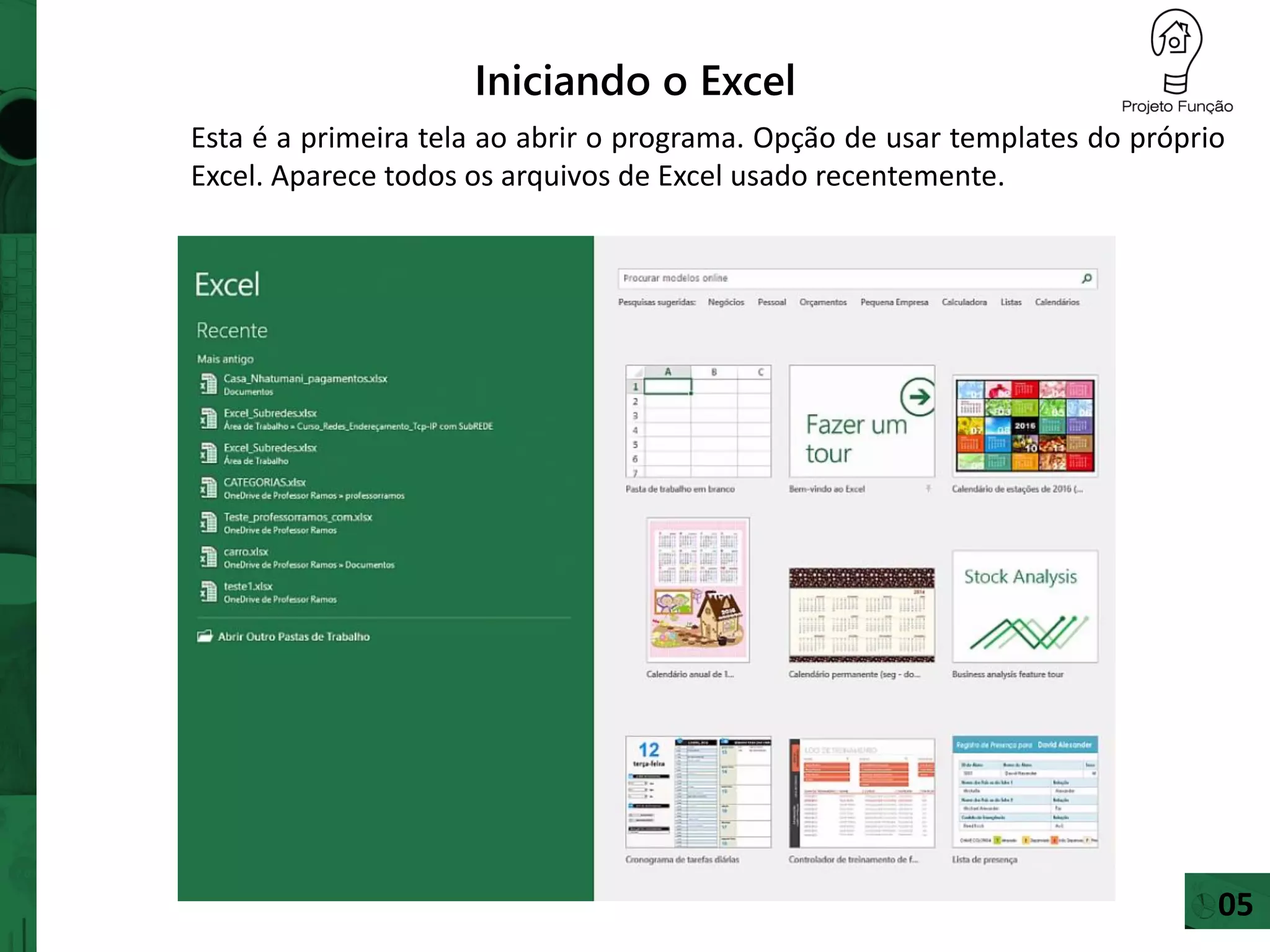 Apostila microsoft office excel 2016 ppt