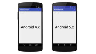 Android 4.x Android 5.x
 