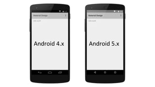 Android 4.x Android 5.x
 