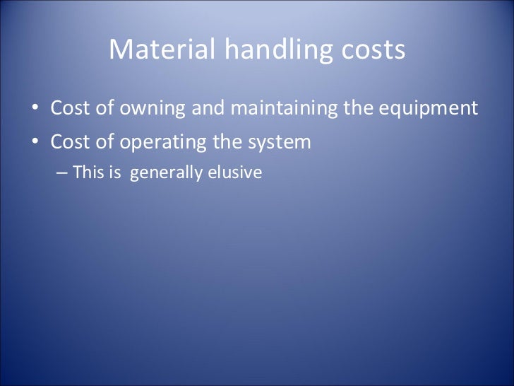 Material Handling