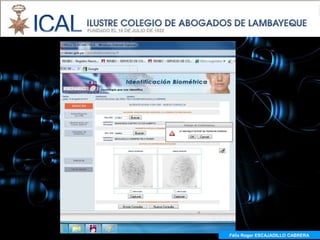 Félix Roger ESCAJADILLO CABRERA
 