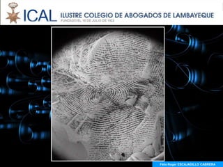 Félix Roger ESCAJADILLO CABRERA
 